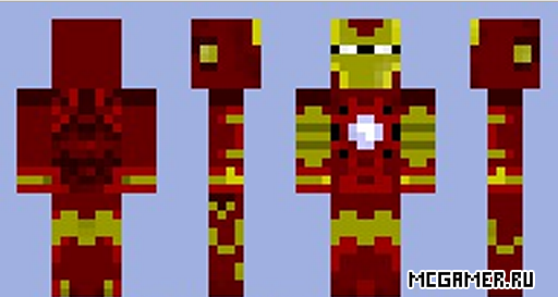 Iron man  Minecraft 