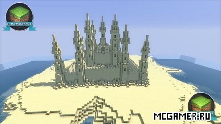  Sand Castle  Minecraft 1.7.10