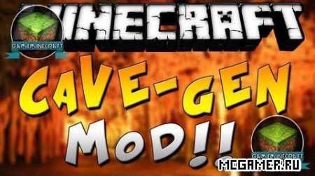 Cave Generation mod  Minecraft 1.7.4