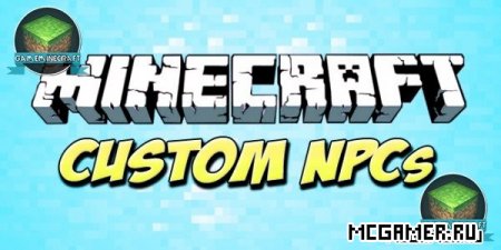 Custom NPC's mod  Minecraft 1.7.4