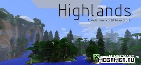 Мод Highlands для майнкрафт 1.6.4