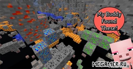 4 вида новой руды (SMP) Minecraft 1.6.4