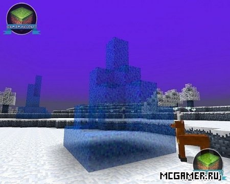 Glacia Dimension Mod для Minecraft 1.7.4