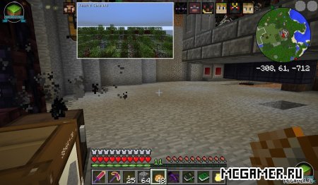 Picture in Picture мод для Minecraft 1.7.9