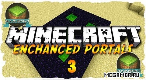 Мод Enhanced Portals 3 для Minecraft 1.8